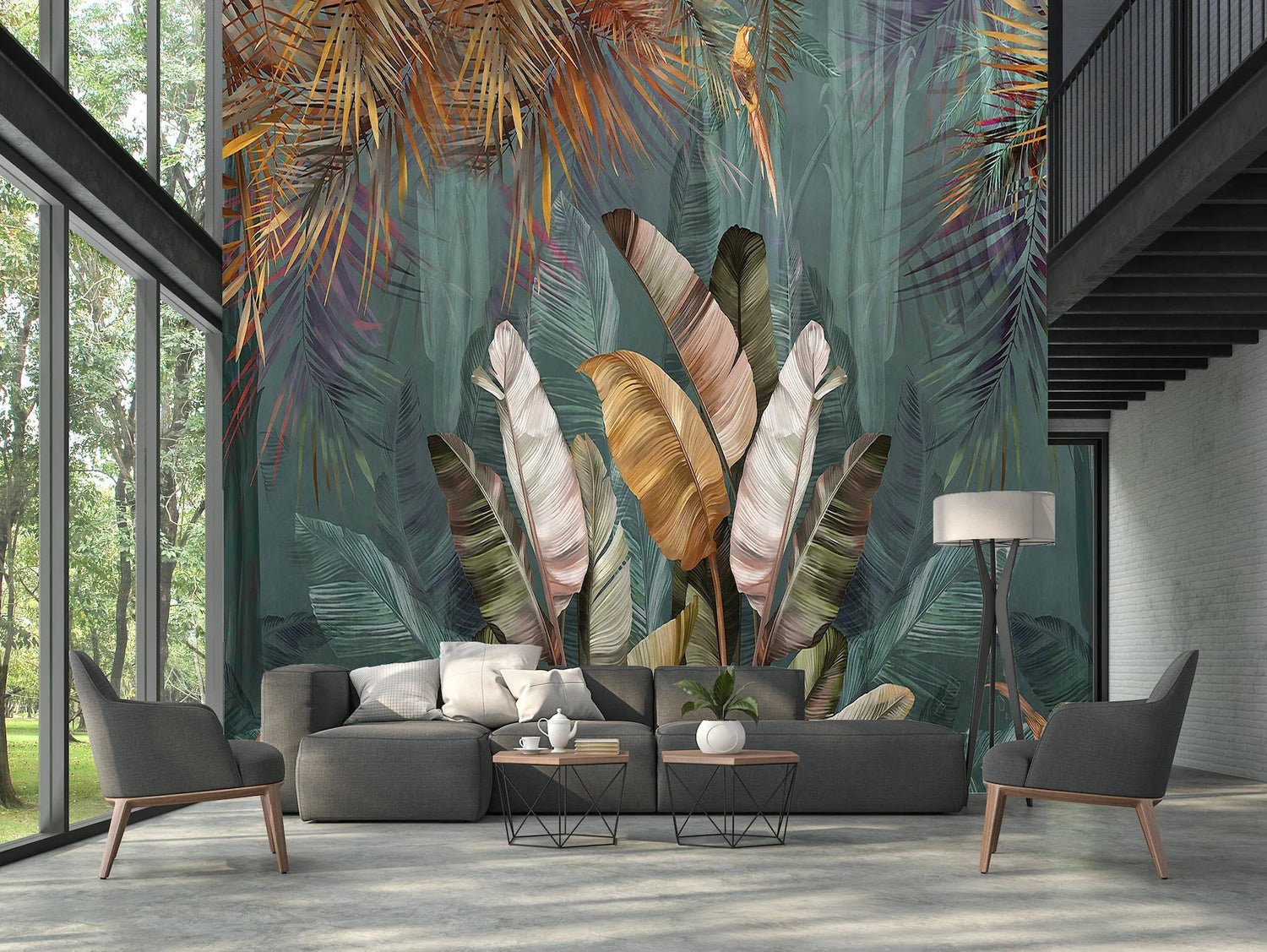 Giấy Dán Tường phong cách Tropical: Từ Bản Sắc Vùng Nhiệt Đới Đến Xu Hướng Thiết Kế Đương Đại