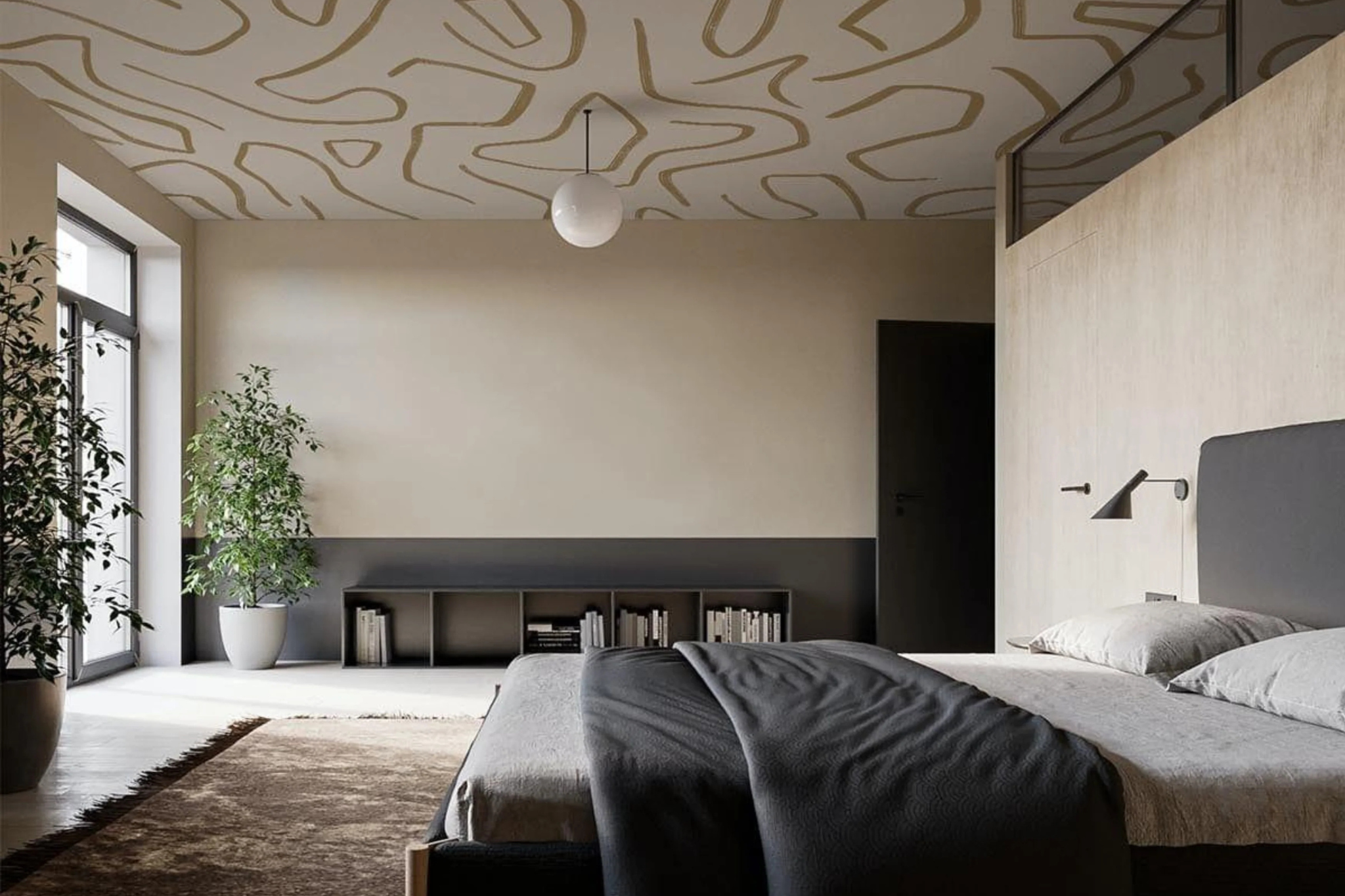 Nâng Tầm Không Gian Sống Đẳng Cấp Với Vật Liệu Dán Trần Nhà