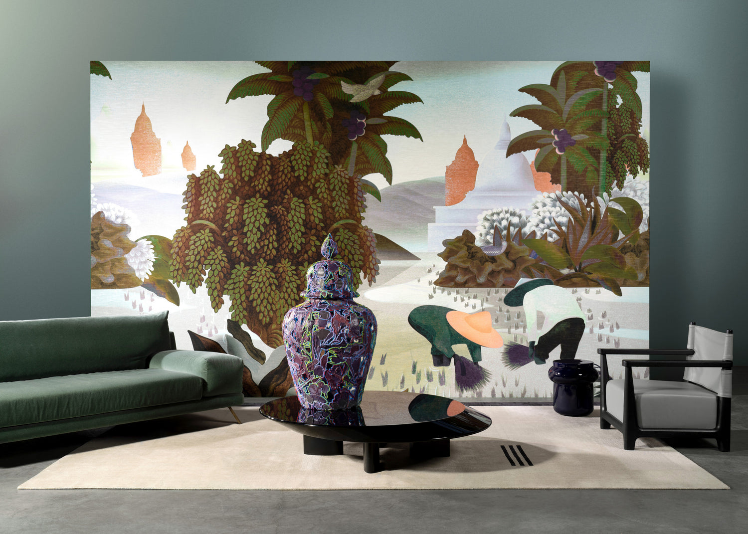 Chọn Giấy Dán Tường Phòng Khách - Nghệ Thuật Trang Trí Nhà Cửa