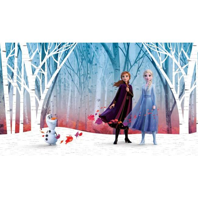 DISNEY KID VOL 4 DISNEY FROZEN 2 WOODLAND TREE PEEL AND STICK WALL MURAL
