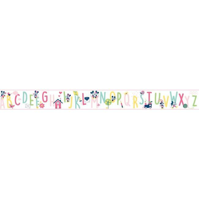 DISNEY KID VOL 4 DISNEY MICKEY MOUSE ABC WALLPAPER BORDER