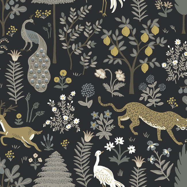 RIFLE PAPER CO. SECOND EDITION MENAGERIE WALLPAPER
