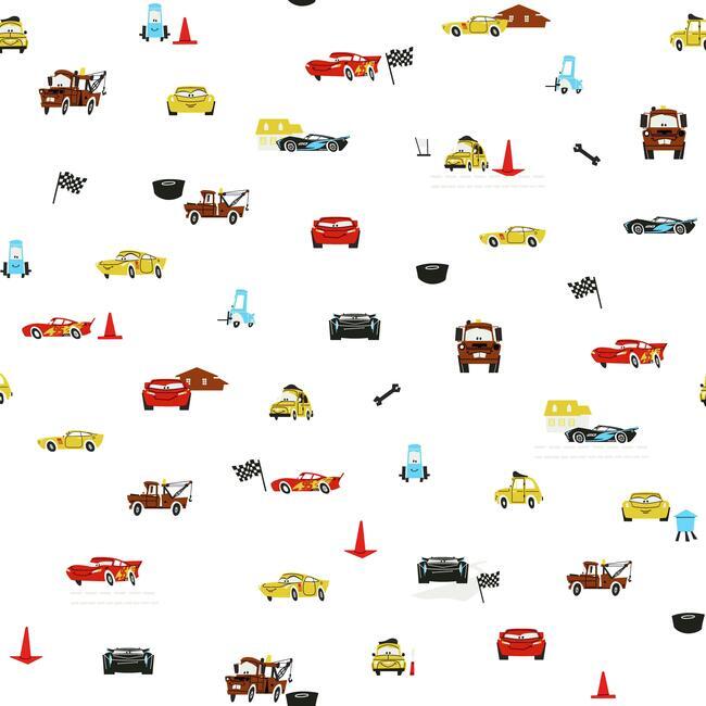 DISNEY KID VOL 4 DISNEY AND PIXAR CARS RACING SPOT WALLPAPER