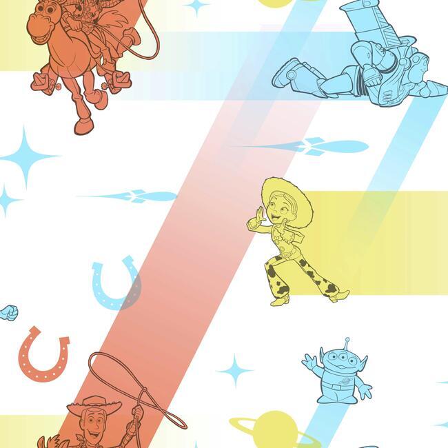 DISNEY KID VOL 4 DISNEY AND PIXAR TOY STORY 4 RETRO WALLPAPER