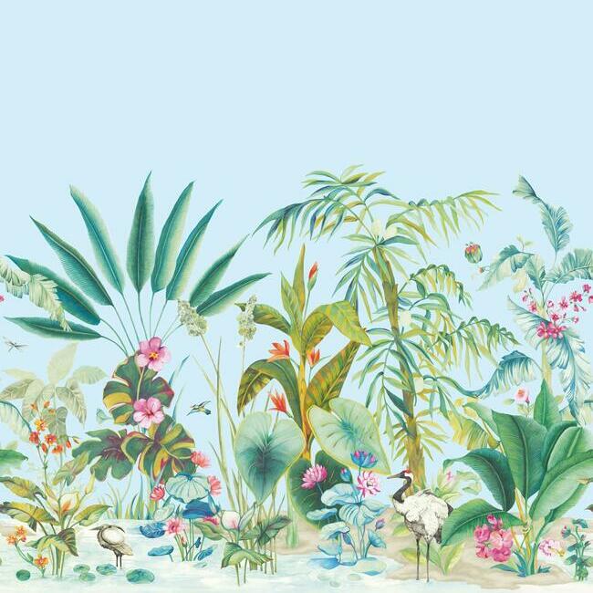 MURALS RESOURCE LIBRARY TROPICAL PANORAMIC WALL MURAL