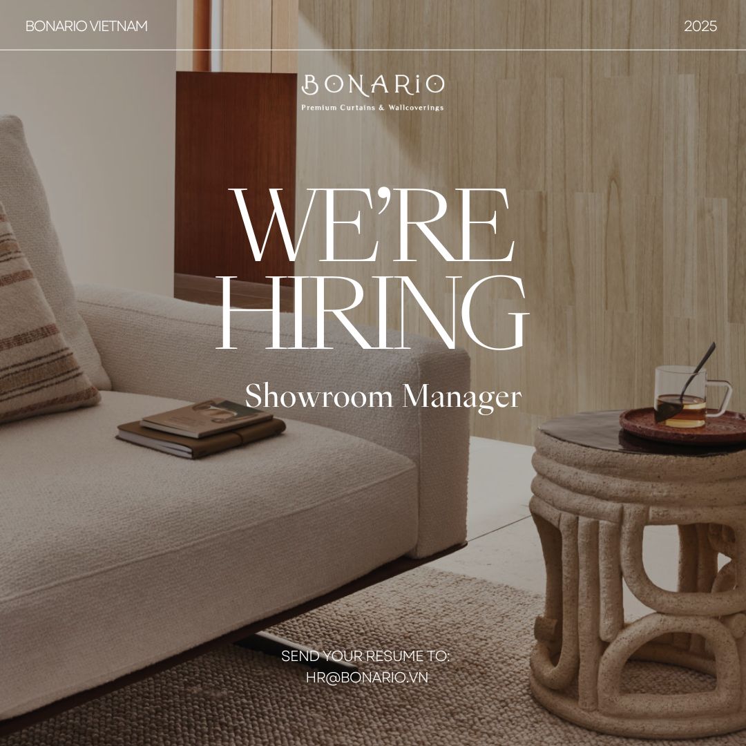 Tuyển dụng Quản lý Showroom (Showroom Manager)