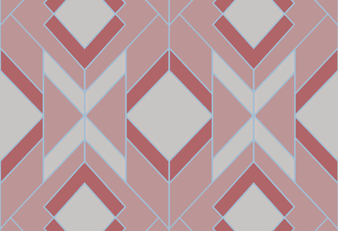 TINTED TILES WALLPAPER HELIX