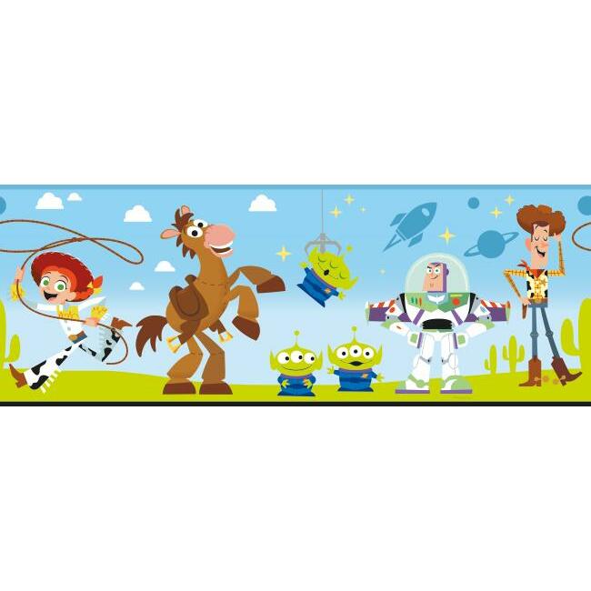 DISNEY KID VOL 4 DISNEY AND PIXAR TOY STORY 4 WALLPAPER BORDER