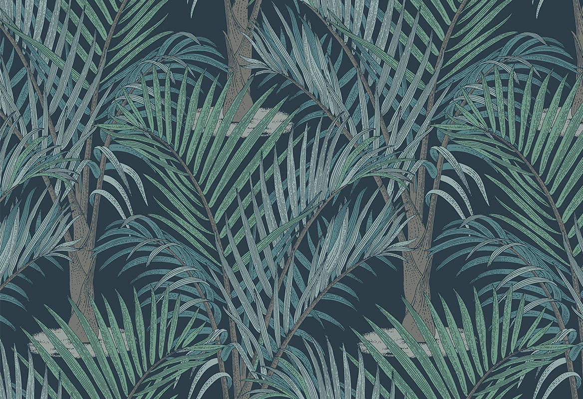 JUNGLE JIVE WALLPAPER PALMA