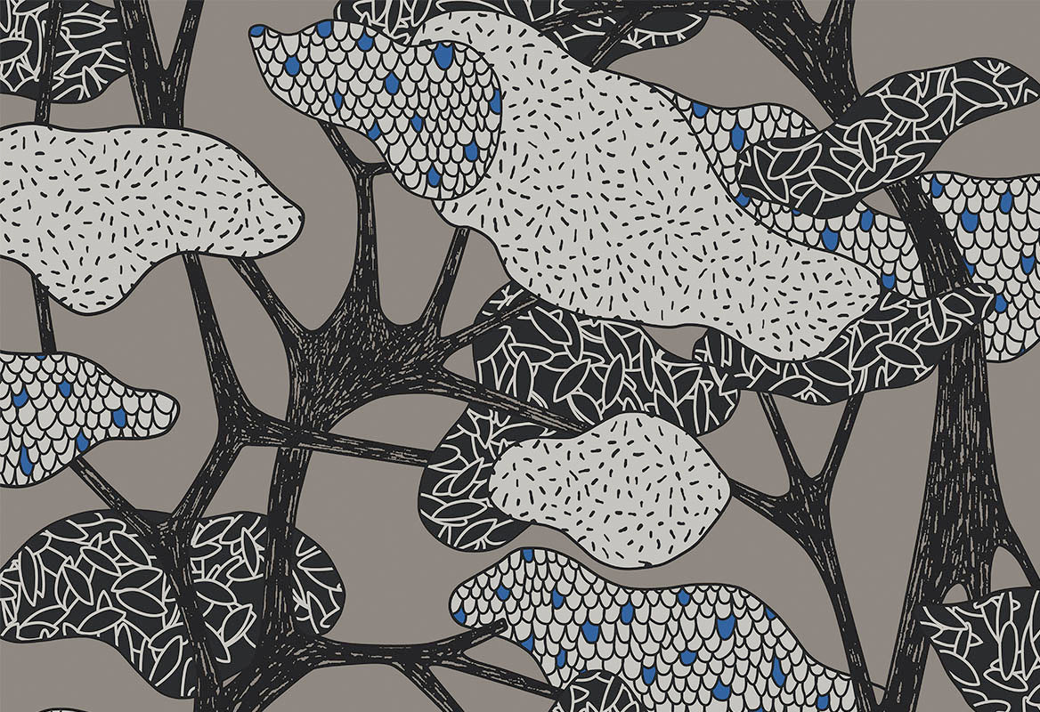 JUNGLE JIVE WALLPAPER BOTANY