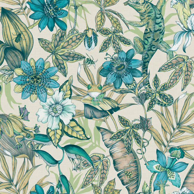 BLOOMS SECOND EDITION RAINFOREST WALLPAPER