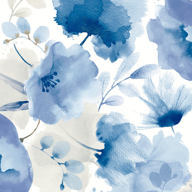BLOOMS SECOND EDITION WATERCOLOR BOUQUET WALLPAPER