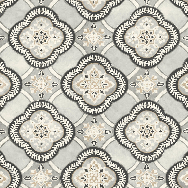 GREENHOUSE GARDEN TRELLIS WALLPAPER