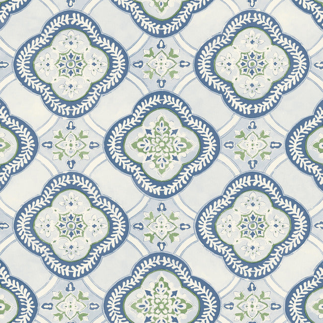 GREENHOUSE GARDEN TRELLIS WALLPAPER
