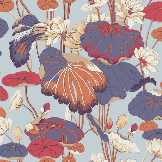 GREENHOUSE LOTUS POND WALLPAPER