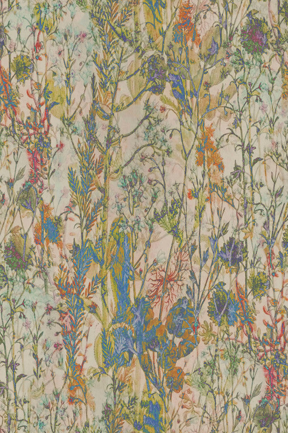 LUSH WALLCOVERING WILDFLOWER