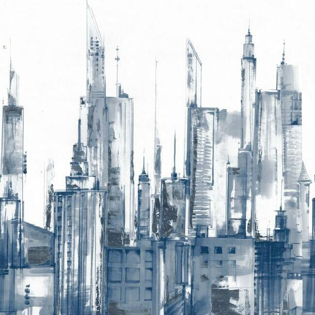 MURALS RESOURCE LIBRARY CITYSCAPE WALL MURAL
