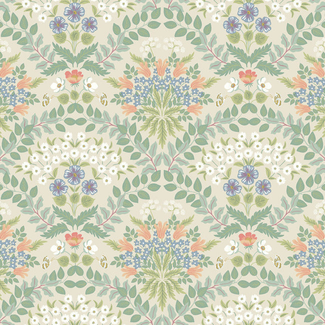 RIFLE PAPER CO. SECOND EDITION BRAMBLE WALLPAPER
