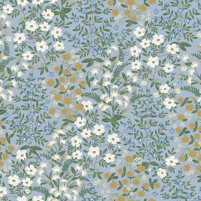 RIFLE PAPER CO. SECOND EDITION WILDWOOD GARDEN WALLPAPER