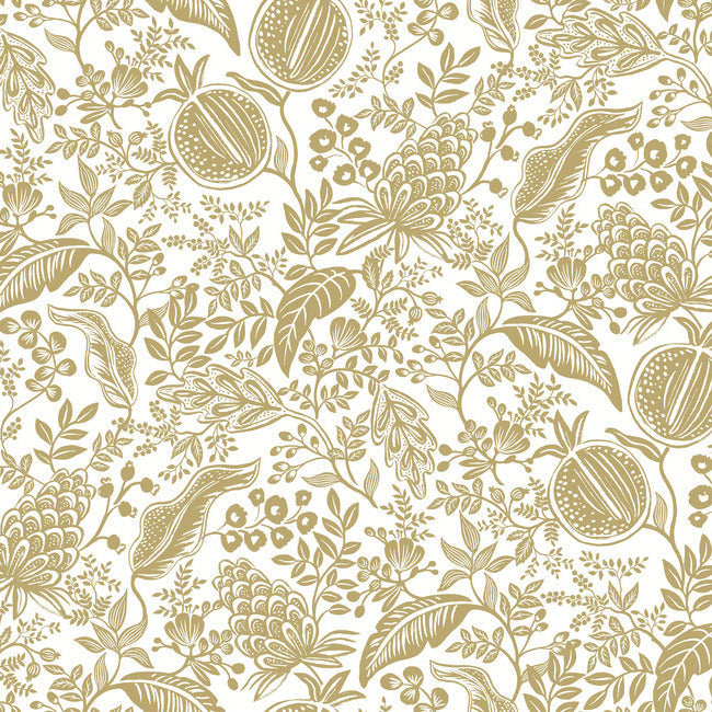 RIFLE PAPER CO. SECOND EDITION POMEGRANATE WALLPAPER