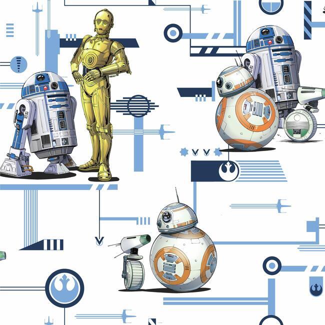 DISNEY KID VOL 4 STAR WARS: THE RISE OF SKYWALKER, DROIDS! WALLPAPER